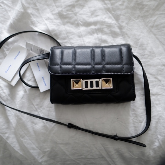 Proenza Schouler PS11 quilted wallet on strap NWT - Picture 2 of 6